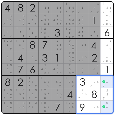 mini sudoku game